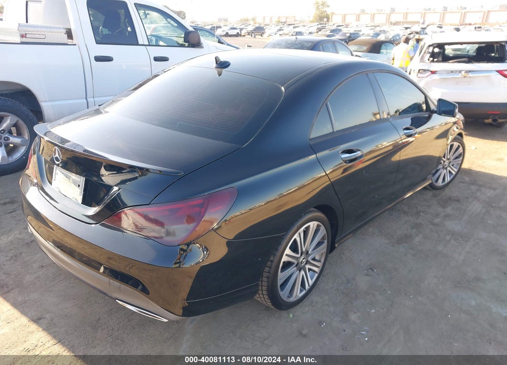 2018 MERCEDES-BENZ CLA 250 VIN: WDDSJ4EB1JN656354