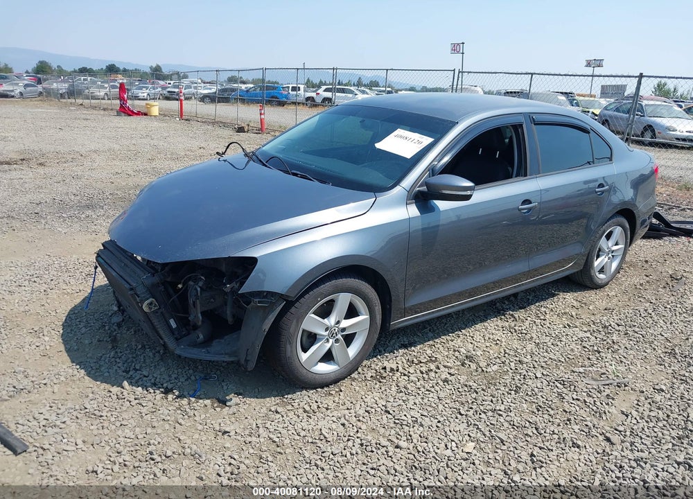 2012 VOLKSWAGEN JETTA 2.0L TDI VIN: 3VW3L7AJ0CM011759