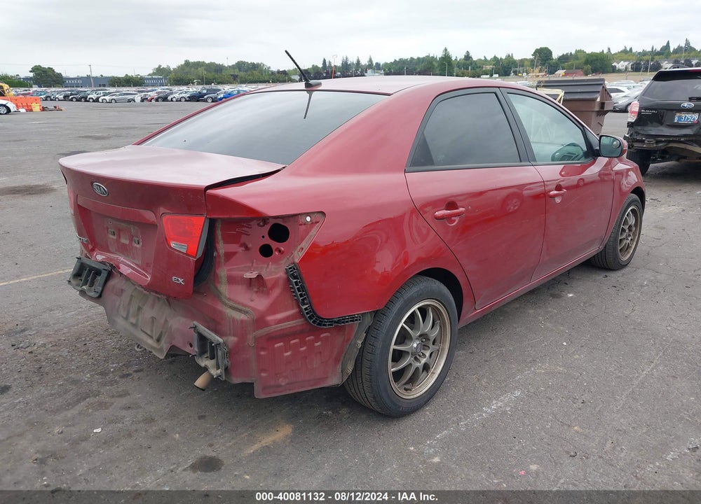 2012 KIA FORTE EX VIN: KNAFU4A28C5564215