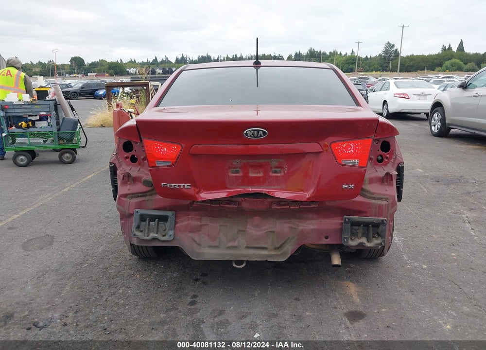 2012 KIA FORTE EX VIN: KNAFU4A28C5564215
