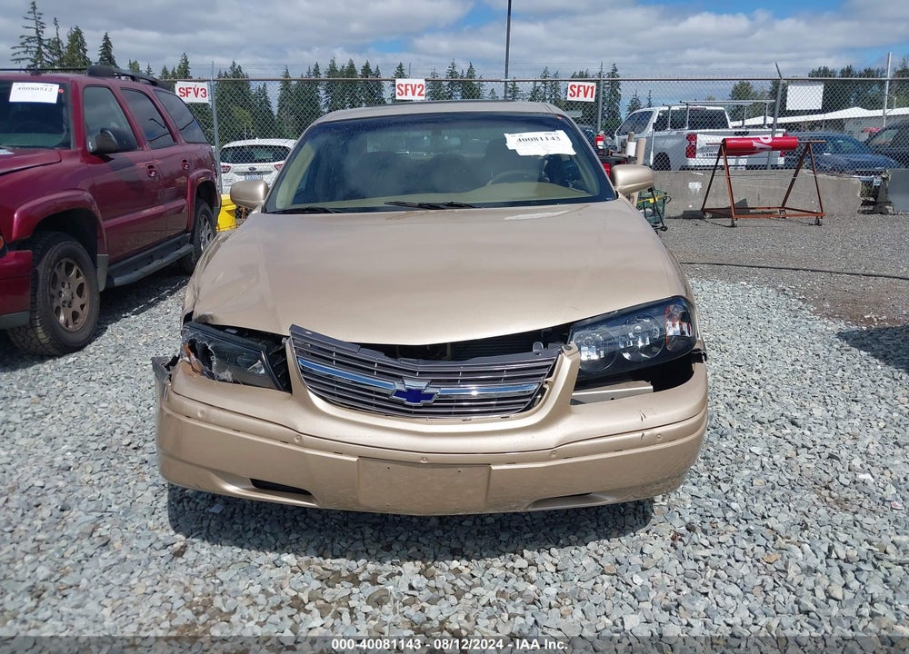 2000 CHEVROLET IMPALA VIN: 2G1WF55K4Y9166077