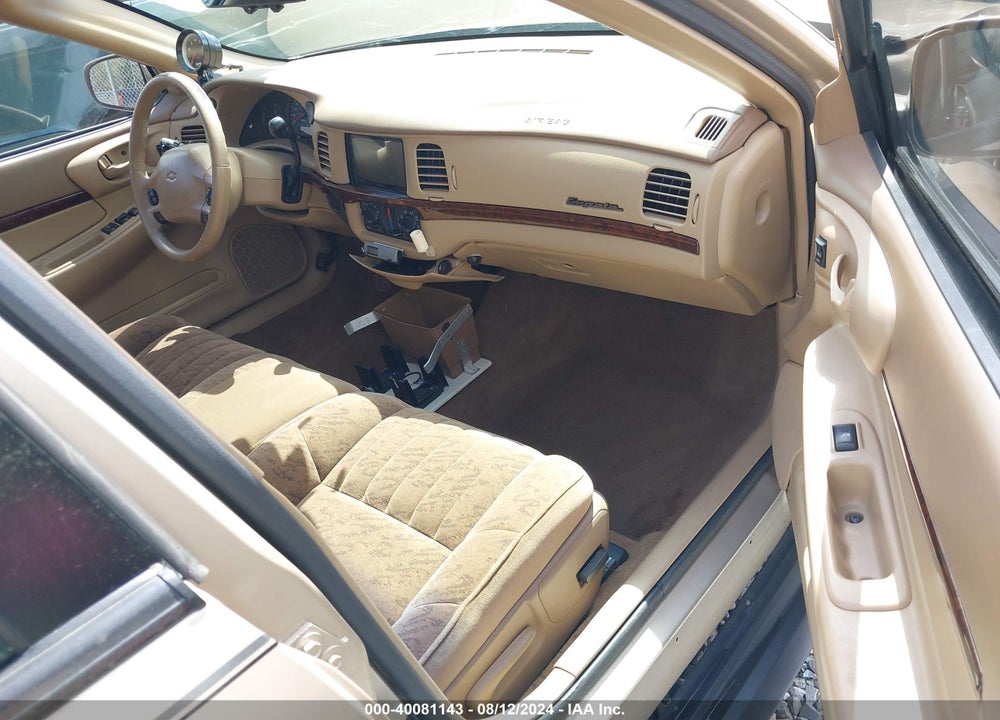 2000 CHEVROLET IMPALA VIN: 2G1WF55K4Y9166077