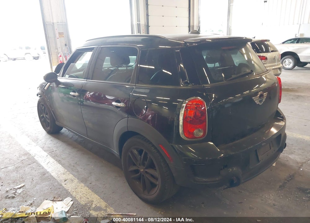 2011 MINI COOPER S COUNTRYMAN VIN: WMWZC3C59BWL79942