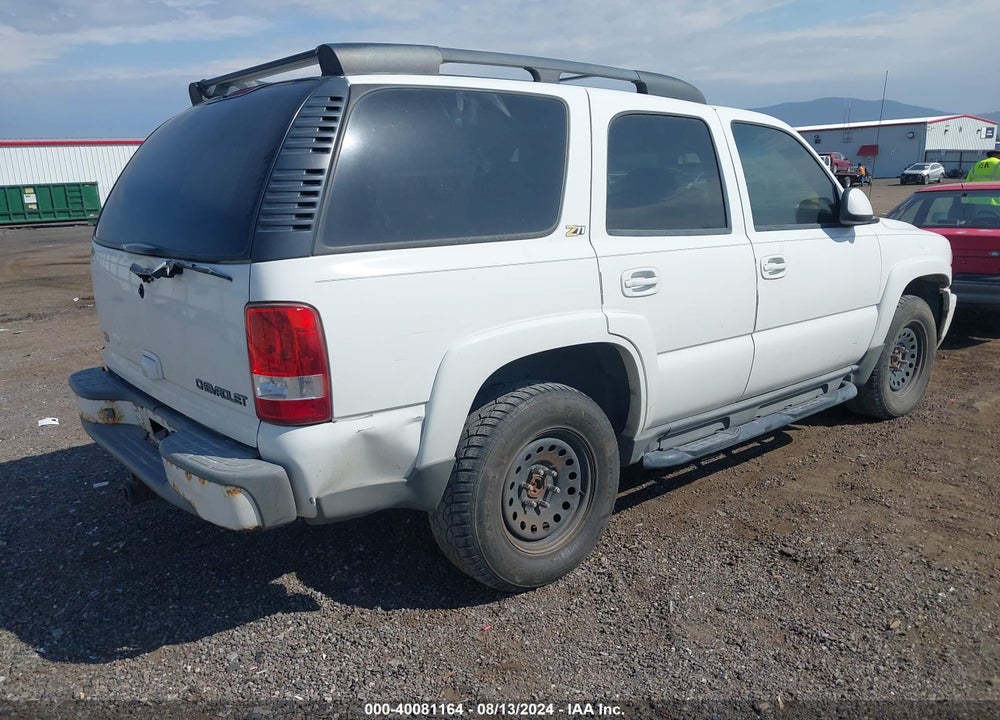 2004 CHEVROLET TAHOE Z71 VIN: 1GNEK13Z94R140346