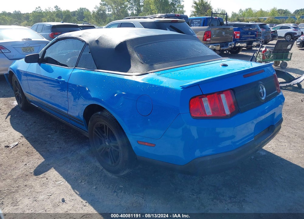 2010 FORD MUSTANG V6/V6 PREMIUM VIN: 1ZVBP8EN3A5179420