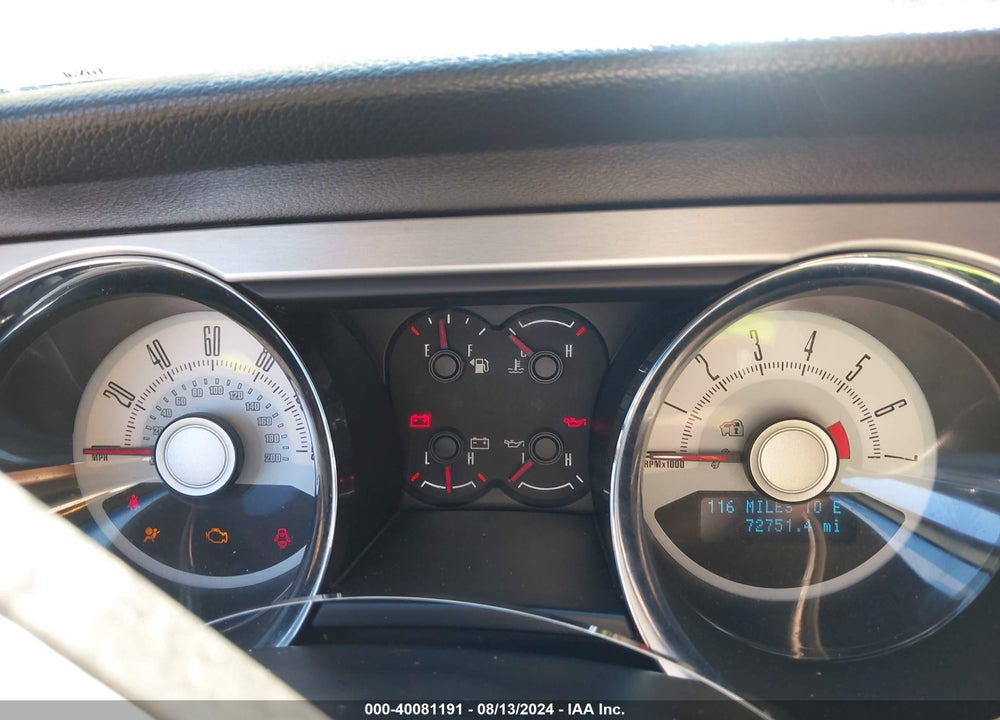 2010 FORD MUSTANG V6/V6 PREMIUM VIN: 1ZVBP8EN3A5179420