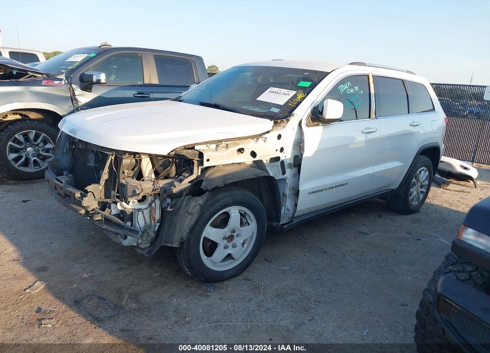 2016 JEEP GRAND CHEROKEE LAREDO VIN: 1C4RJEAG3GC415609