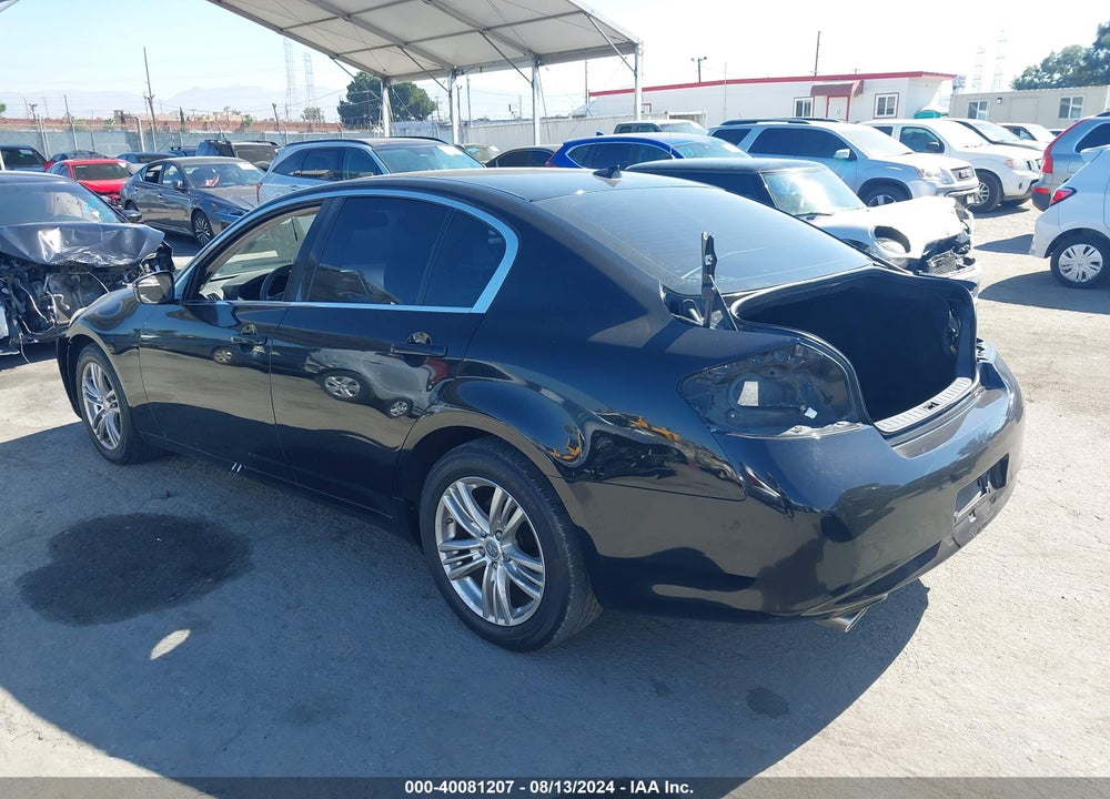 2011 INFINITI G25 VIN: JN1DV6AP4BM600021