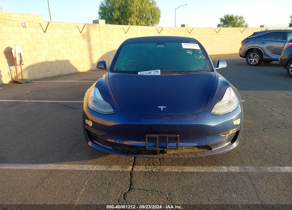 2022 TESLA MODEL 3 LONG RANGE DUAL MOTOR ALL-WHEEL DRIVE VIN: 5YJ3E1EB7NF137914