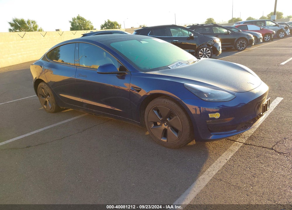 2022 TESLA MODEL 3 LONG RANGE DUAL MOTOR ALL-WHEEL DRIVE VIN: 5YJ3E1EB7NF137914