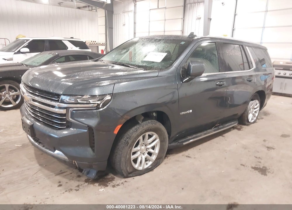 2021 CHEVROLET TAHOE 4WD LT VIN: 1GNSKNKD8MR266388