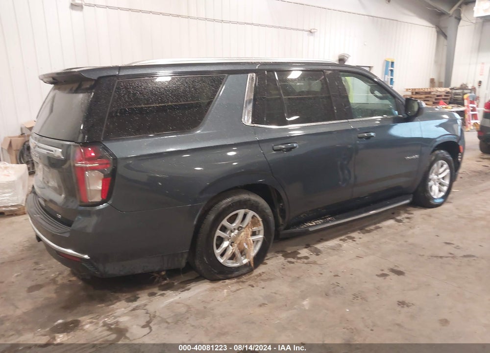 2021 CHEVROLET TAHOE 4WD LT VIN: 1GNSKNKD8MR266388