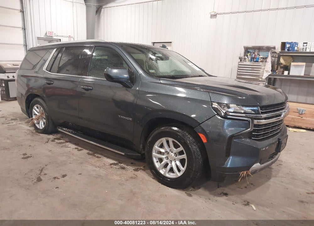 2021 CHEVROLET TAHOE 4WD LT VIN: 1GNSKNKD8MR266388