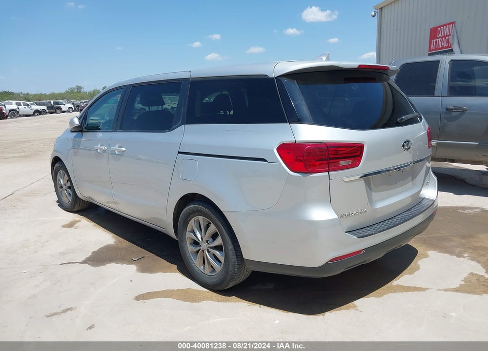 2019 KIA SEDONA LX VIN: KNDMB5C13K6568885