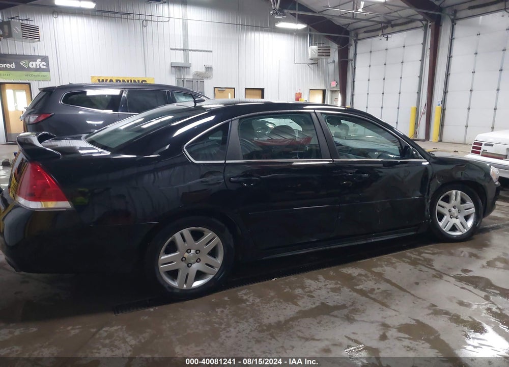 2013 CHEVROLET IMPALA LT VIN: 2G1WG5E38D1110657