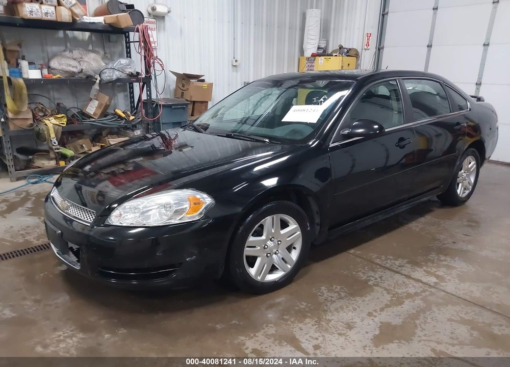 2013 CHEVROLET IMPALA LT VIN: 2G1WG5E38D1110657