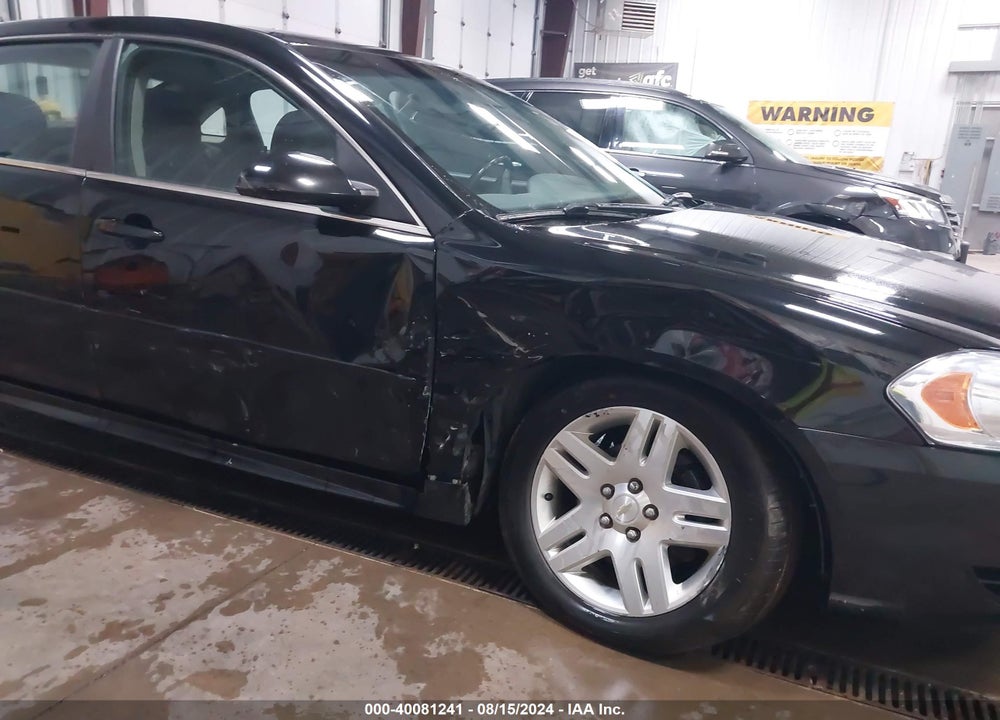2013 CHEVROLET IMPALA LT VIN: 2G1WG5E38D1110657