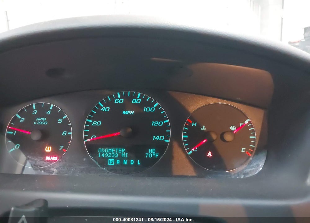 2013 CHEVROLET IMPALA LT VIN: 2G1WG5E38D1110657