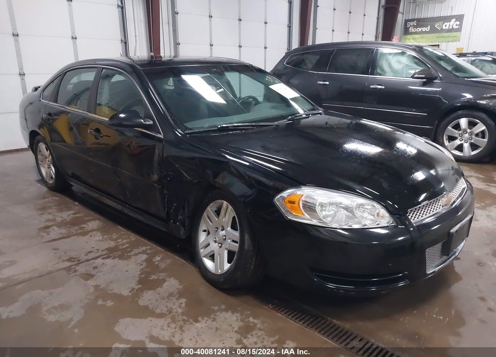 2013 CHEVROLET IMPALA LT VIN: 2G1WG5E38D1110657