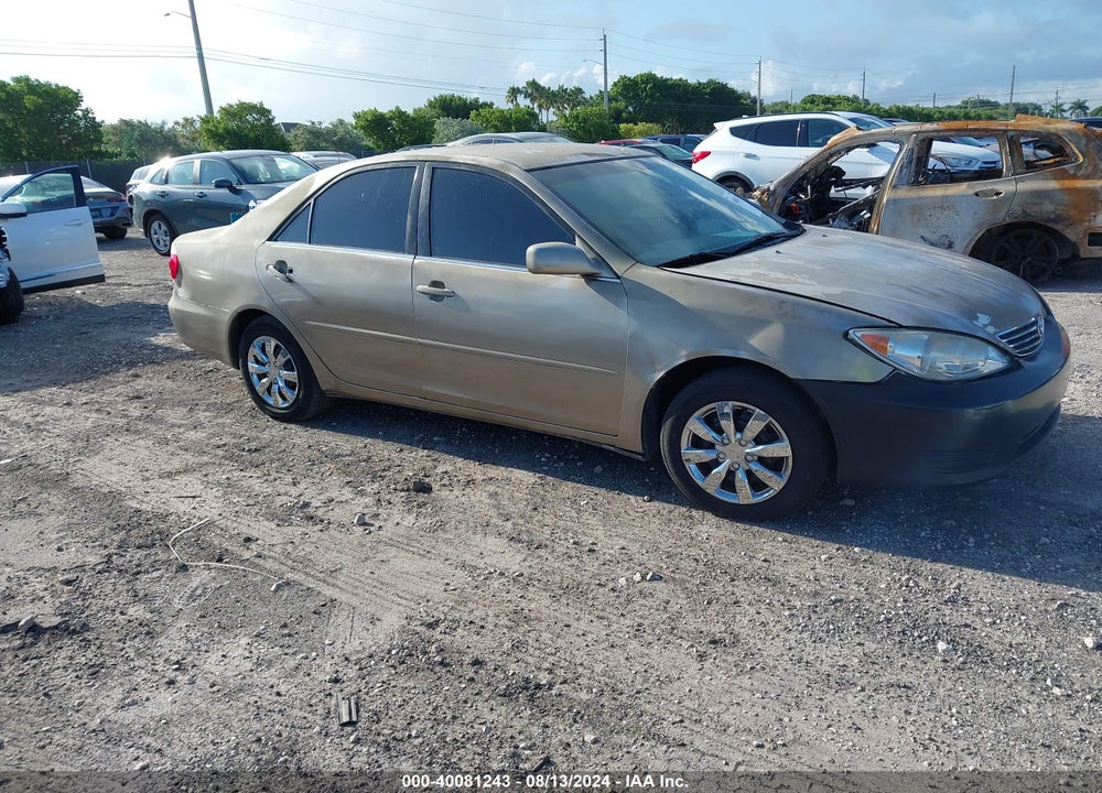2005 TOYOTA CAMRY LE VIN: 4T1BE32K15U014544