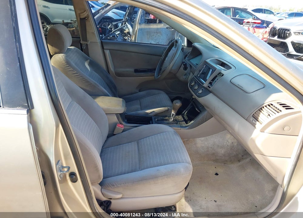 2005 TOYOTA CAMRY LE VIN: 4T1BE32K15U014544