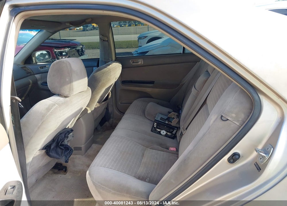 2005 TOYOTA CAMRY LE VIN: 4T1BE32K15U014544