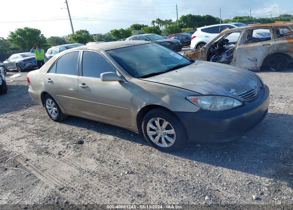 2005 TOYOTA CAMRY LE VIN: 4T1BE32K15U014544