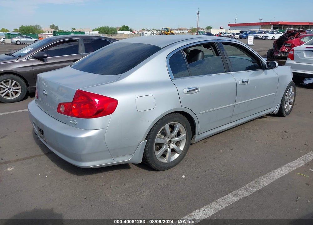 2006 INFINITI G35 VIN: JNKCV51E86M515205