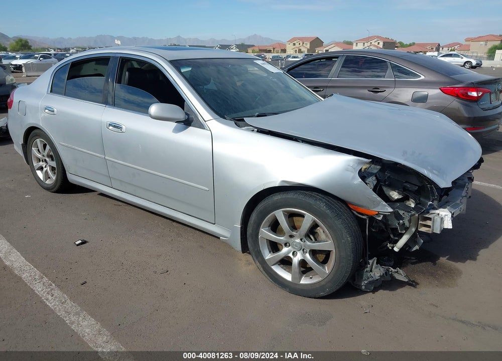 2006 INFINITI G35 VIN: JNKCV51E86M515205