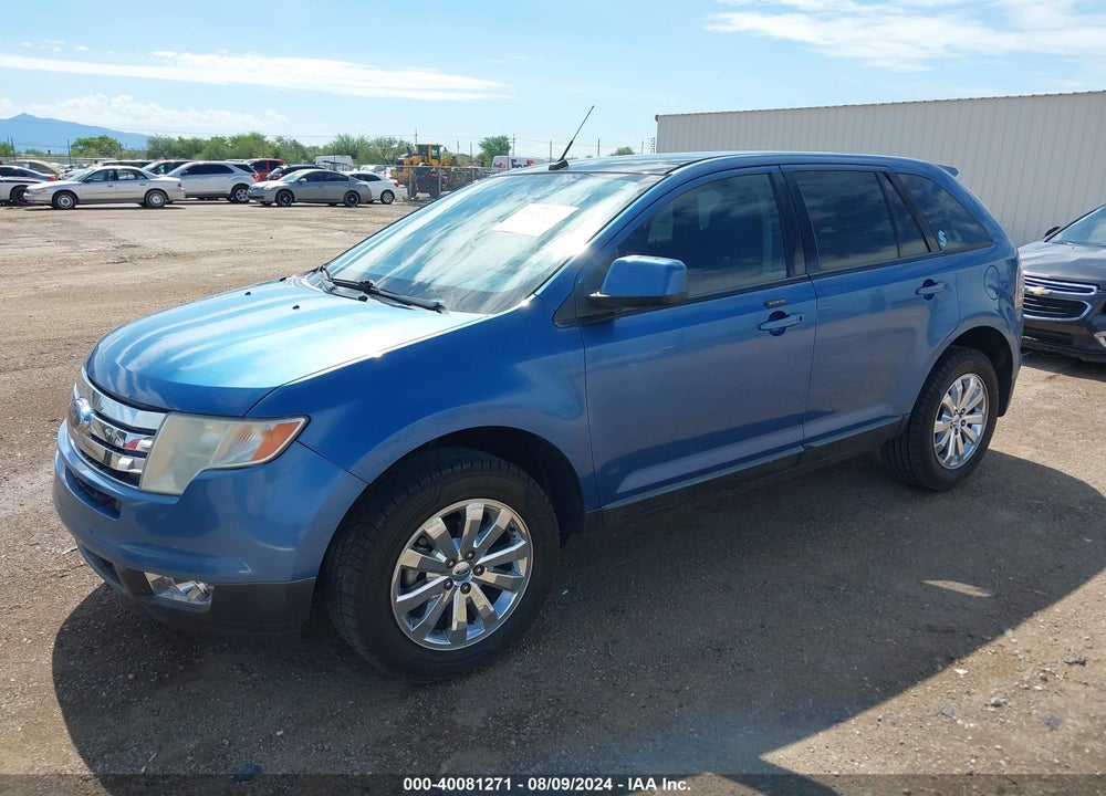 2009 FORD EDGE SEL VIN: 2FMDK38C09BA44910