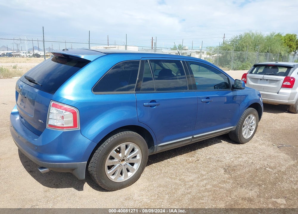 2009 FORD EDGE SEL VIN: 2FMDK38C09BA44910