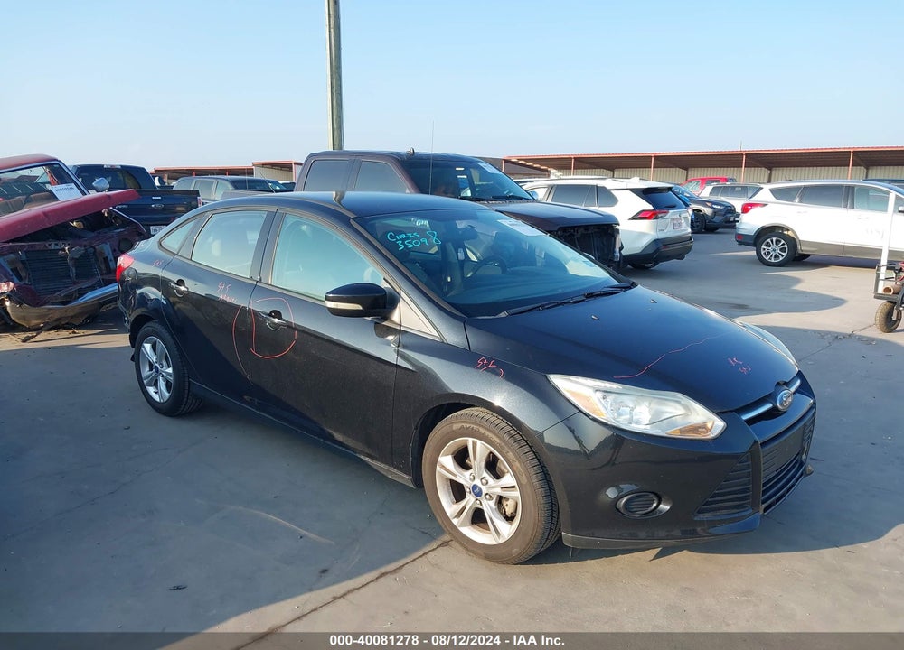 2013 FORD FOCUS SE VIN: 1FADP3F29DL318930