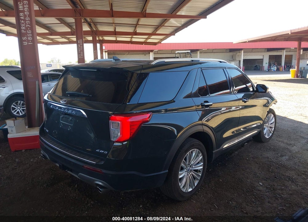 2022 FORD EXPLORER LIMITED VIN: 1FMSK8FH2NGC07966