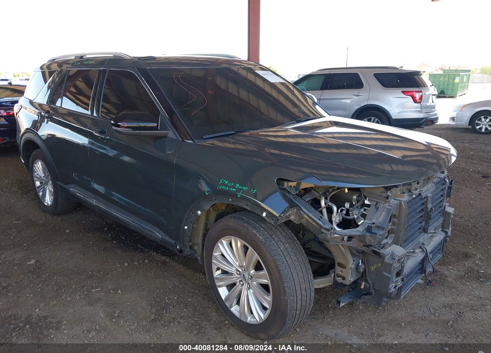 2022 FORD EXPLORER LIMITED VIN: 1FMSK8FH2NGC07966