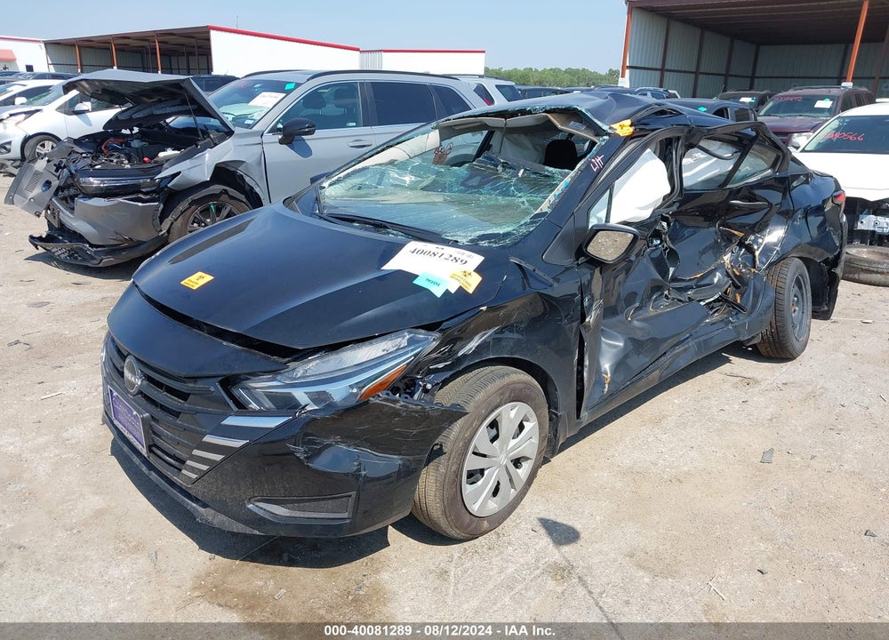 2024 NISSAN VERSA 1.6 S+ VIN: 3N1CN8DV0RL876878