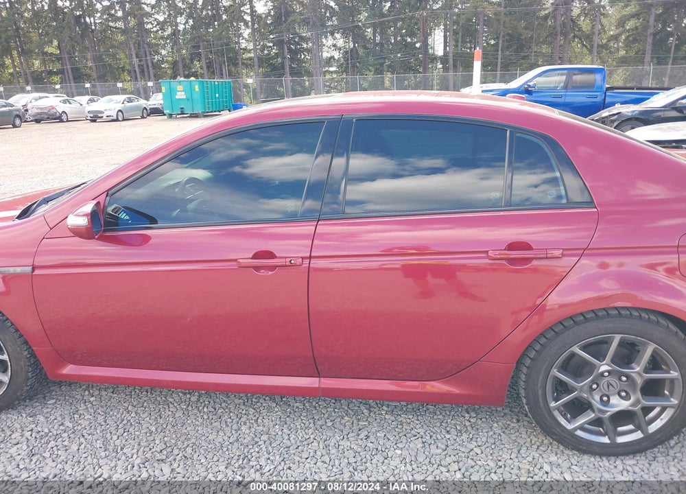 2007 ACURA TL TYPE S VIN: 19UUA75527A033289