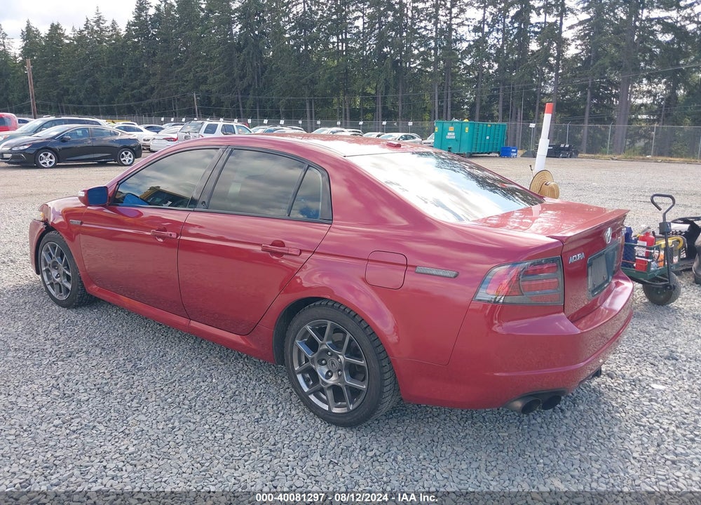 2007 ACURA TL TYPE S VIN: 19UUA75527A033289