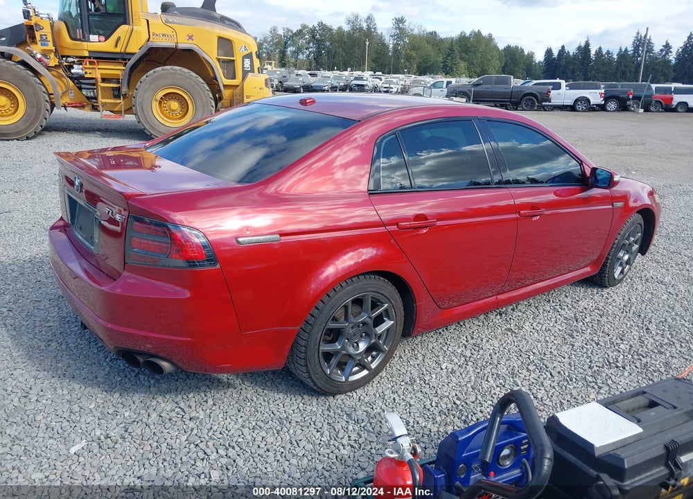 2007 ACURA TL TYPE S VIN: 19UUA75527A033289