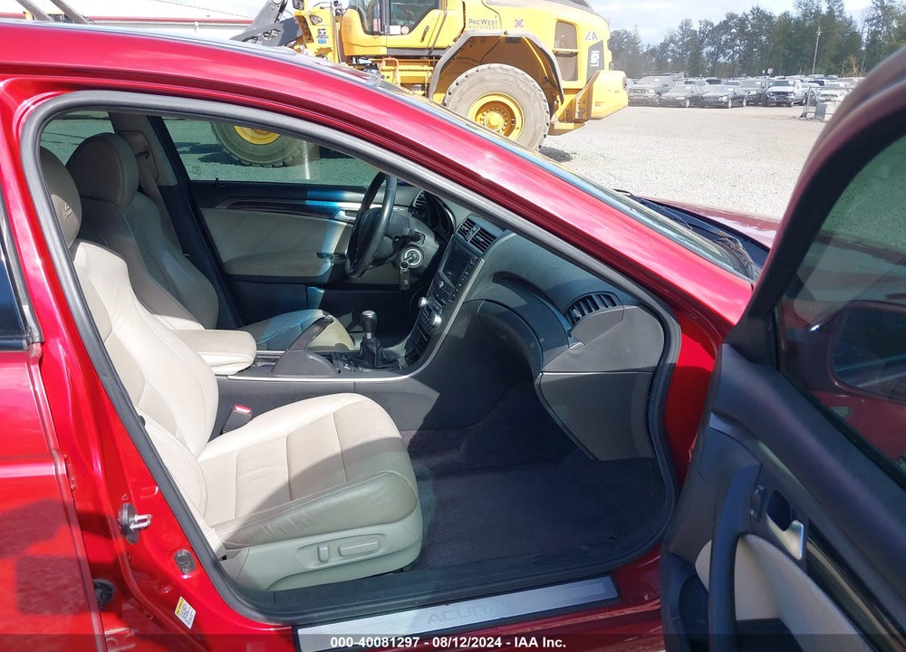 2007 ACURA TL TYPE S VIN: 19UUA75527A033289