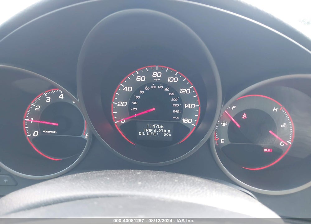 2007 ACURA TL TYPE S VIN: 19UUA75527A033289