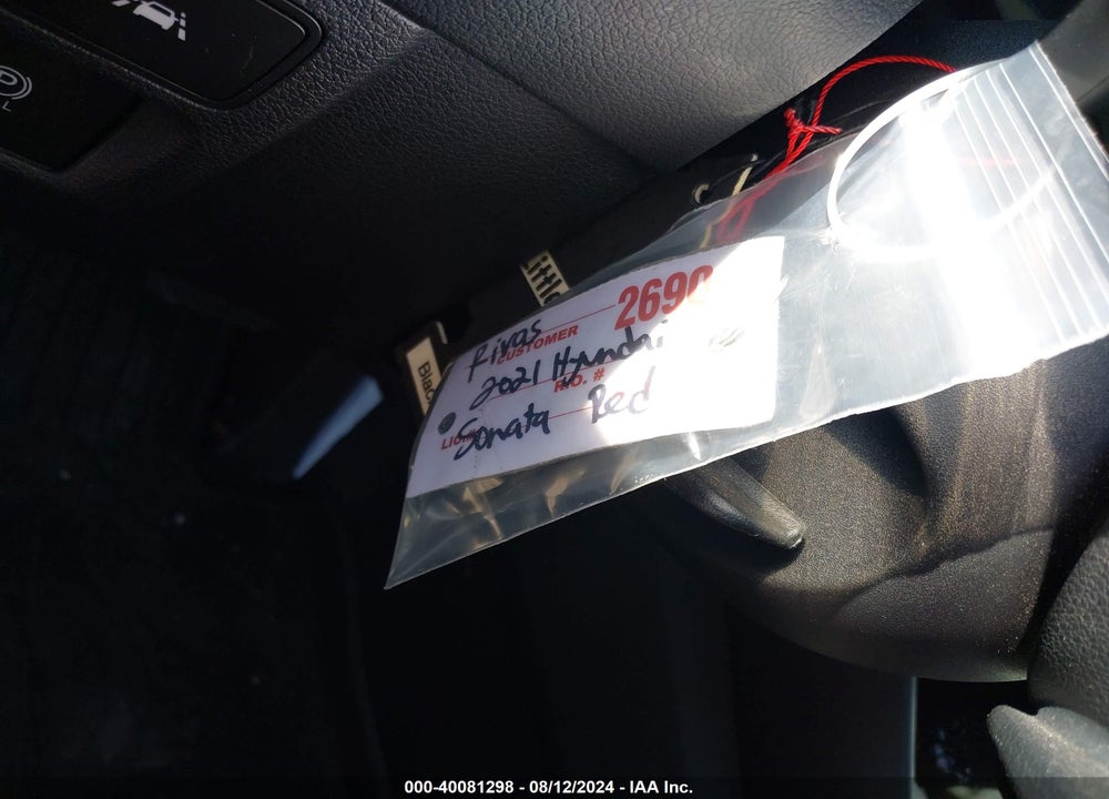 2021 HYUNDAI SONATA SE VIN: 5NPEG4JA0MH103248