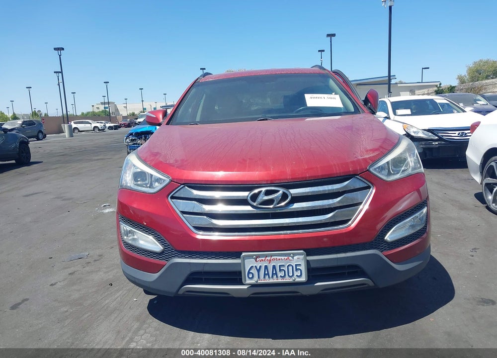 2013 HYUNDAI SANTA FE SPORT 2.0T VIN: 5XYZU3LA9DG002573