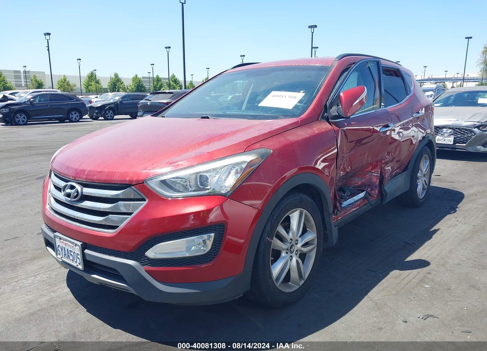 2013 HYUNDAI SANTA FE SPORT 2.0T VIN: 5XYZU3LA9DG002573
