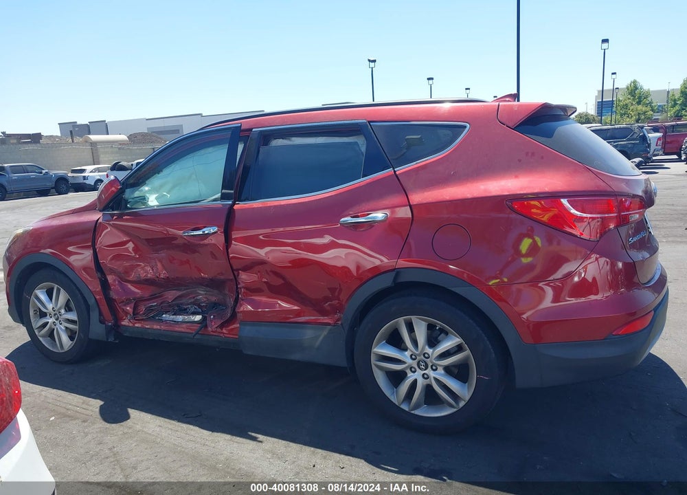 2013 HYUNDAI SANTA FE SPORT 2.0T VIN: 5XYZU3LA9DG002573