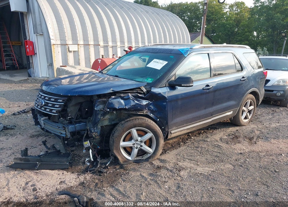 2016 FORD EXPLORER XLT VIN: 1FM5K8D82GGD08797
