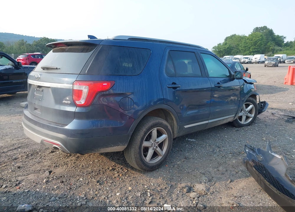 2016 FORD EXPLORER XLT VIN: 1FM5K8D82GGD08797