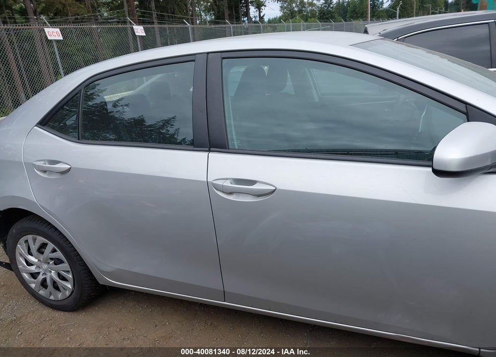 2017 TOYOTA COROLLA LE VIN: 2T1BURHE1HC945283