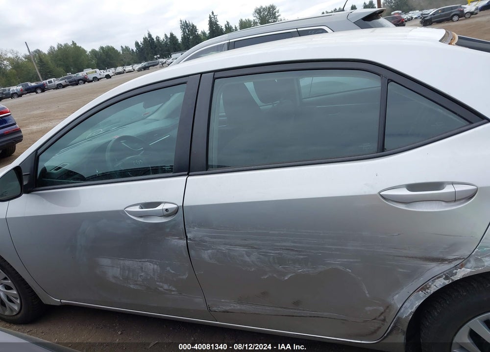 2017 TOYOTA COROLLA LE VIN: 2T1BURHE1HC945283