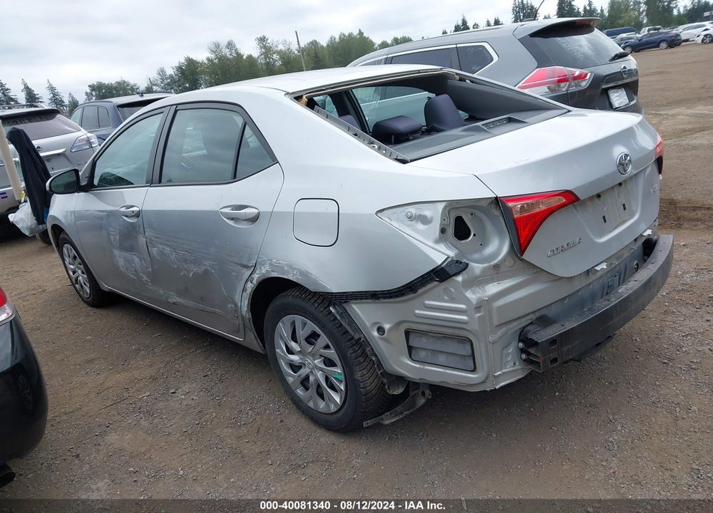 2017 TOYOTA COROLLA LE VIN: 2T1BURHE1HC945283