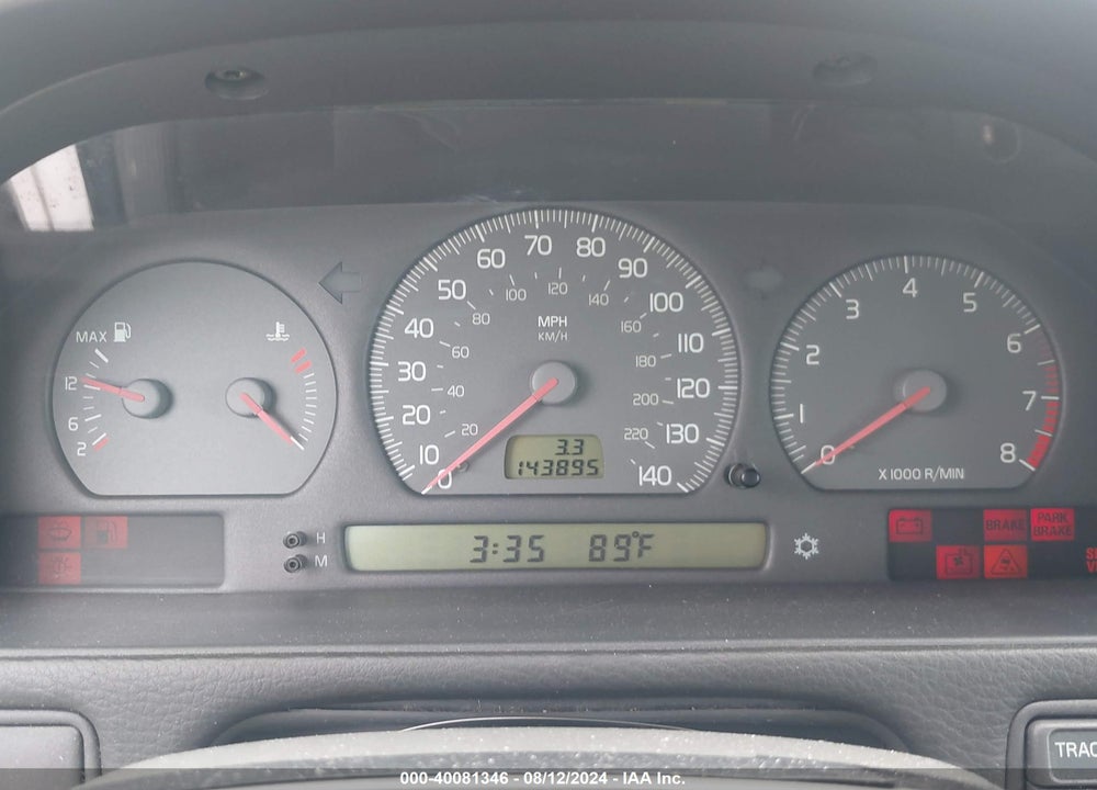 1999 VOLVO V70 VIN: YV1LW55A1X2618379